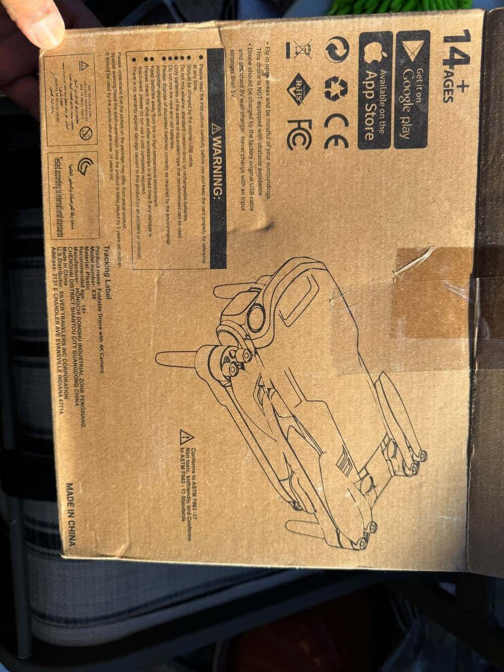 Remote and battery only